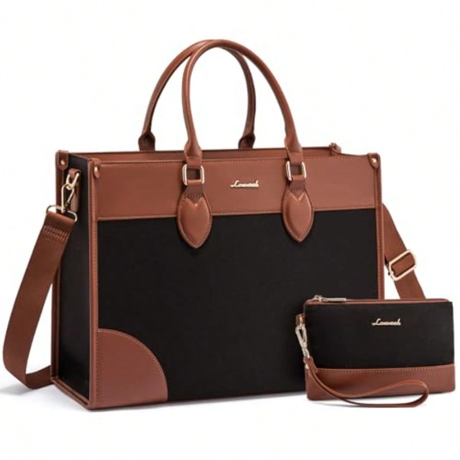 Laptop Bag For Women 15.6 Lnch - Leatherwork Thread ulasan dan harga