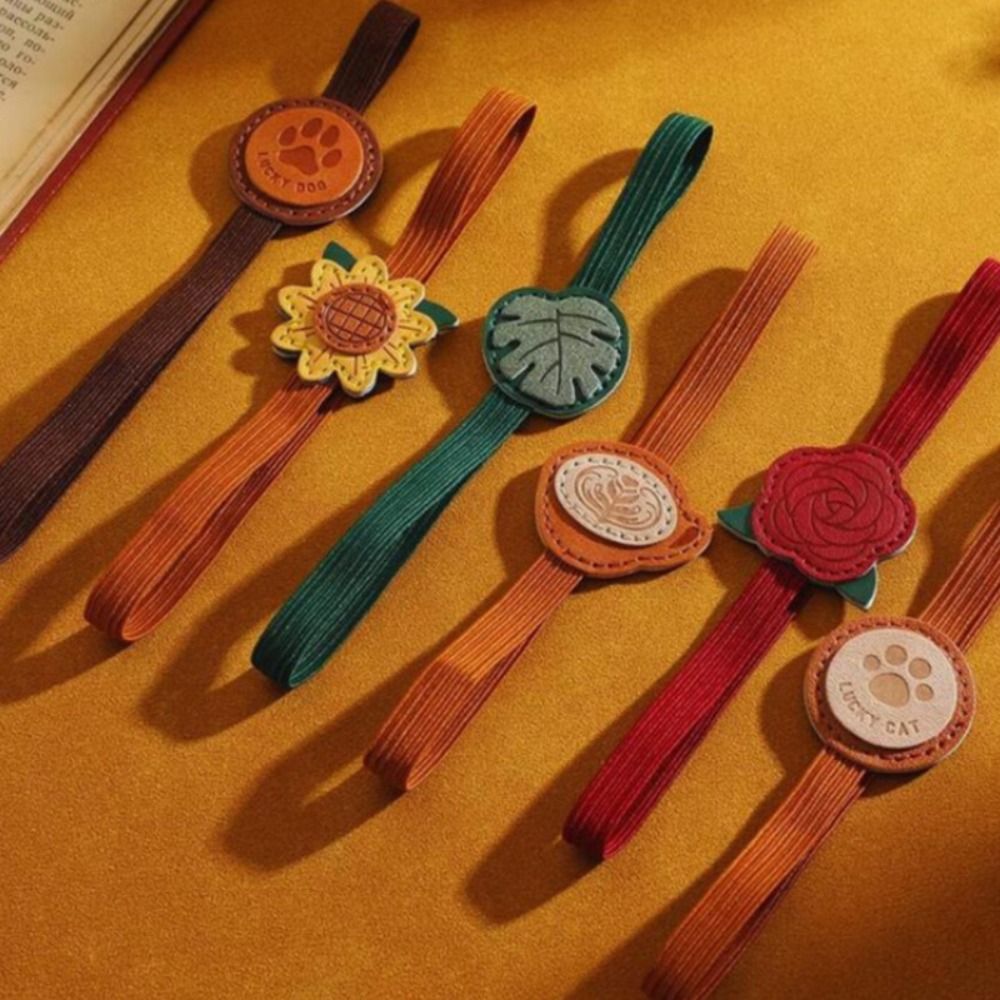 Vintage Elastic Bands Leather  - Leather Work Notepad ulasan dan harga