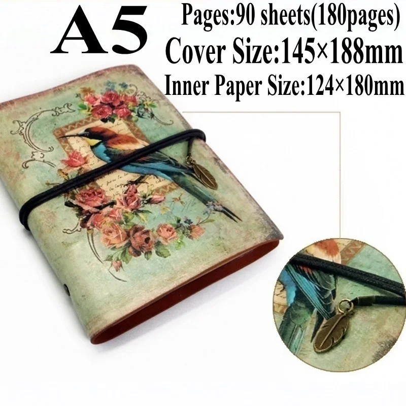 Mini Vintage Notebook Handmade - Leather Work Notepad ulasan dan harga