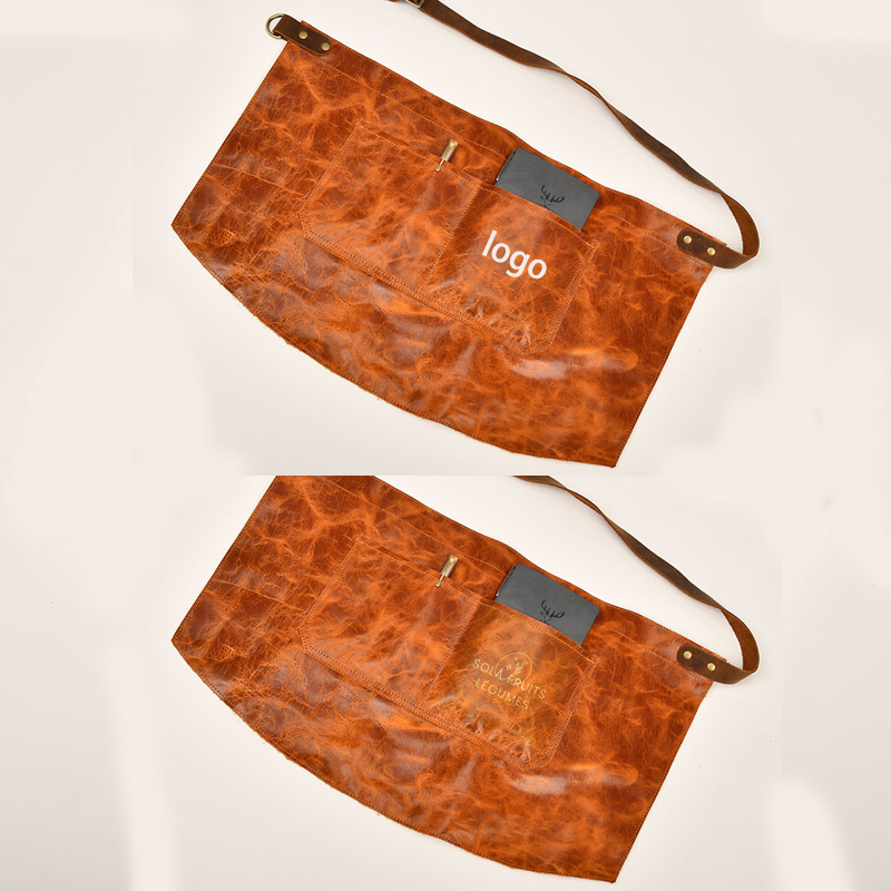 Men's Fashion Work Apron With  - Leatherwork Apron ulasan dan harga