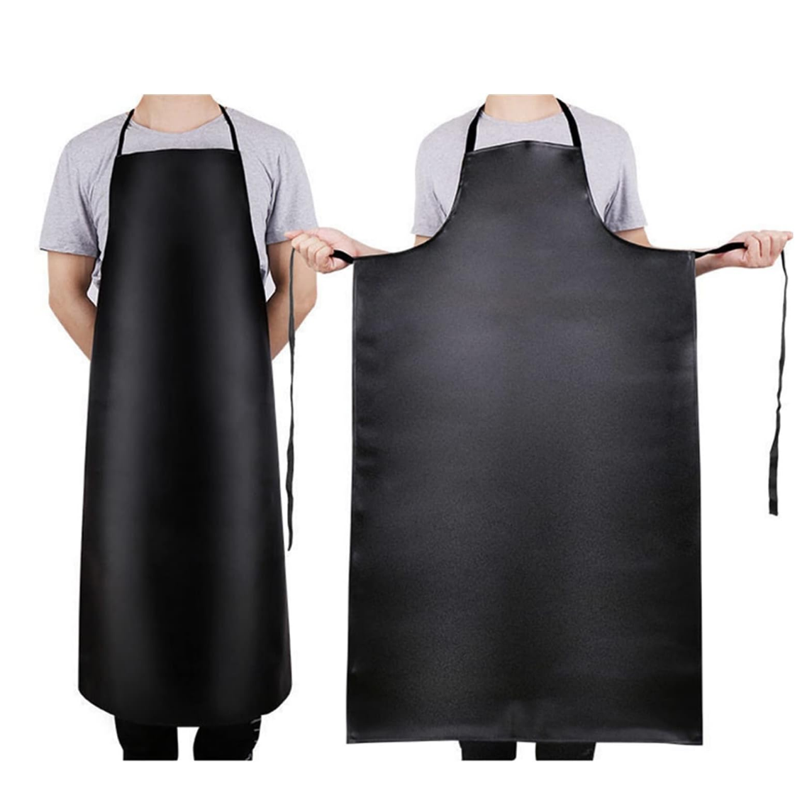 PU Leather Heavy Duty Waterpro - Leatherwork Apron ulasan dan harga