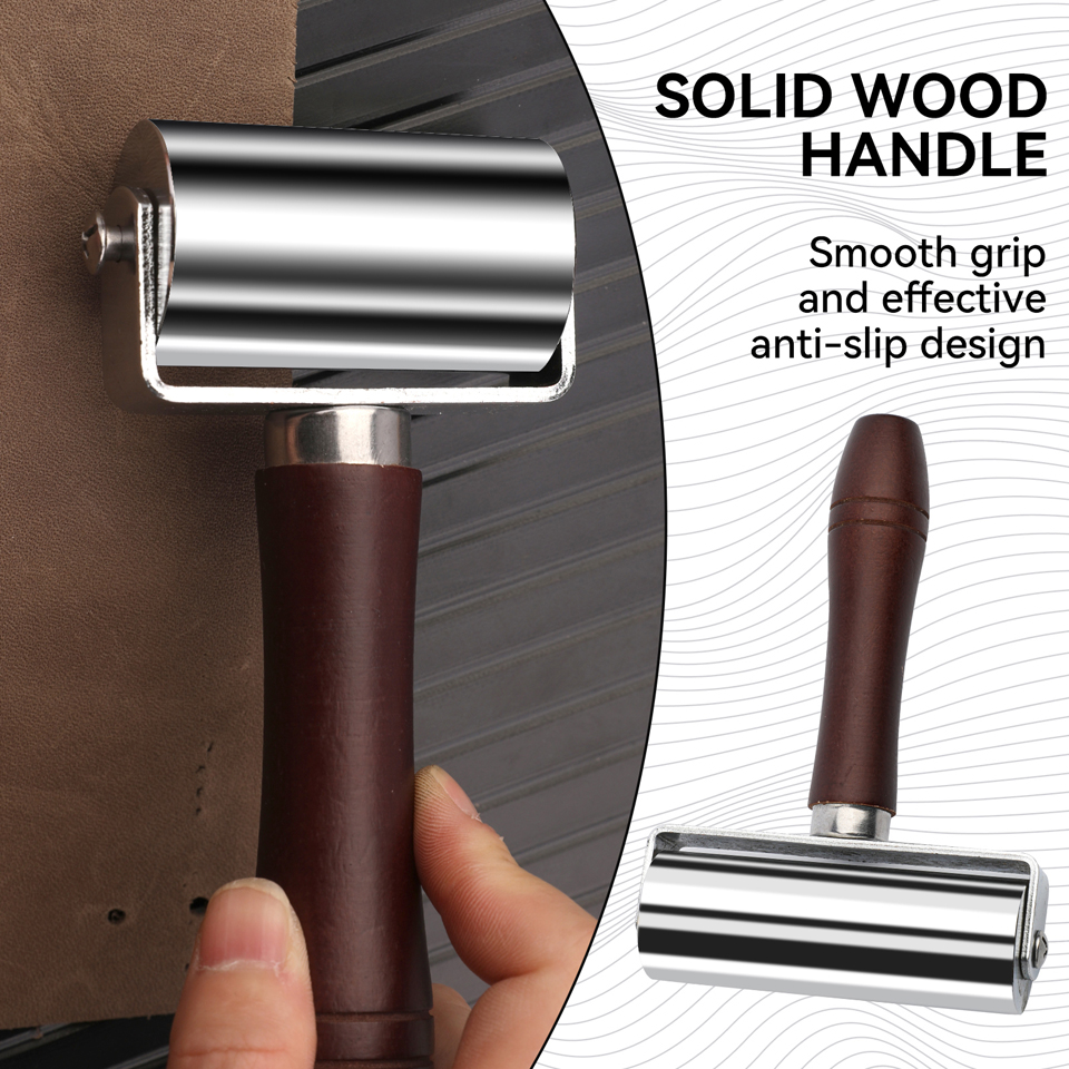 KRABALL Leather Press Edge Rol - Leatherwork Press ulasan dan harga