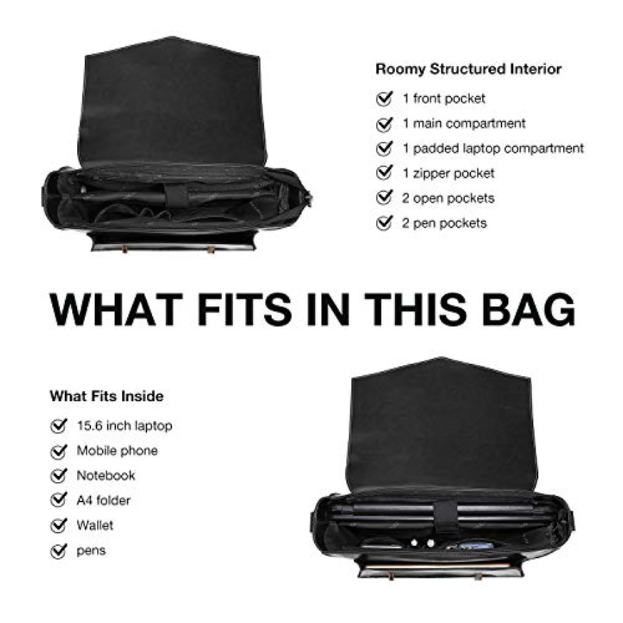 Backpack for Women Briefcase M - Leather Work Womens Backpack ulasan dan harga