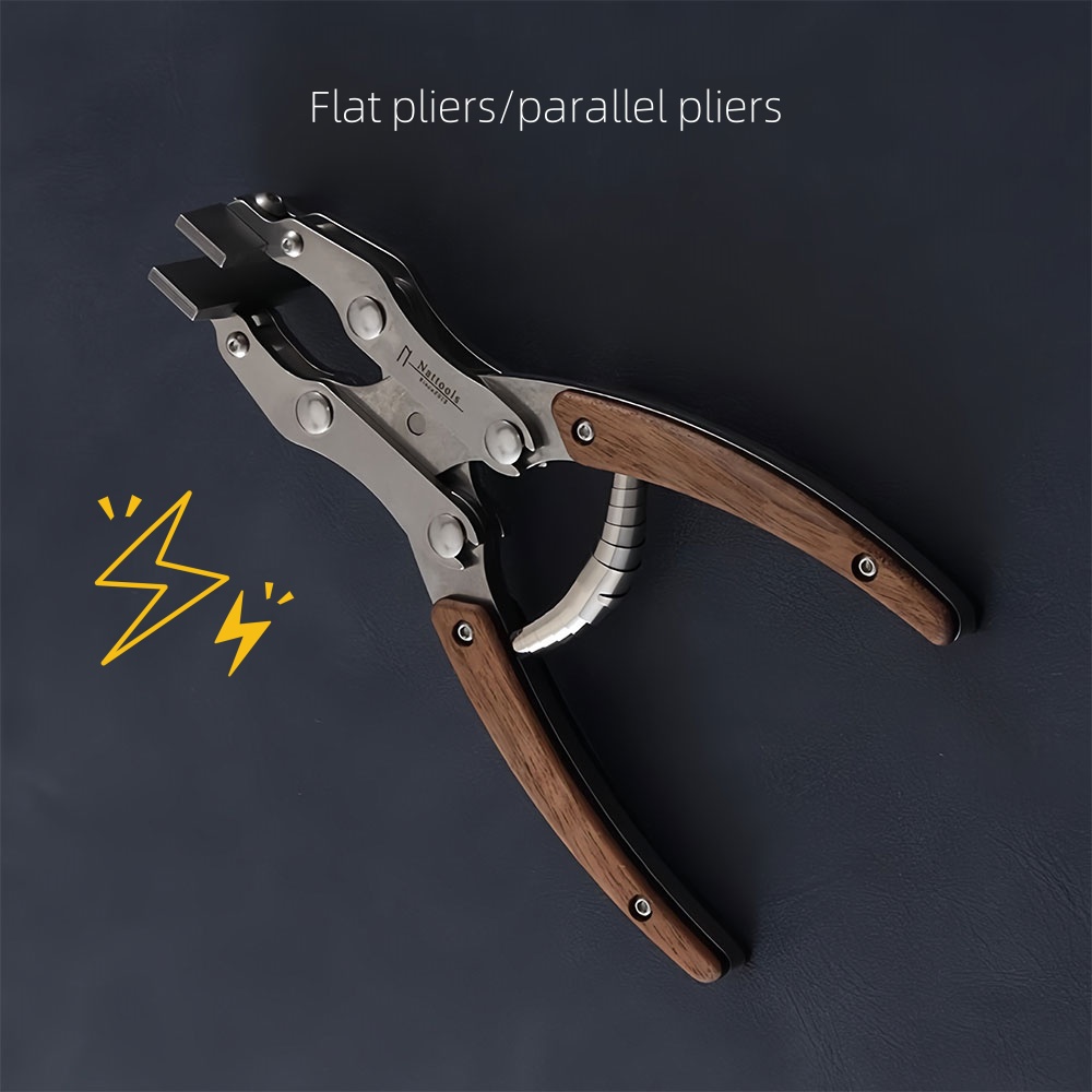 Leather Flat Pliers Stainless  - Leatherwork Press ulasan dan harga