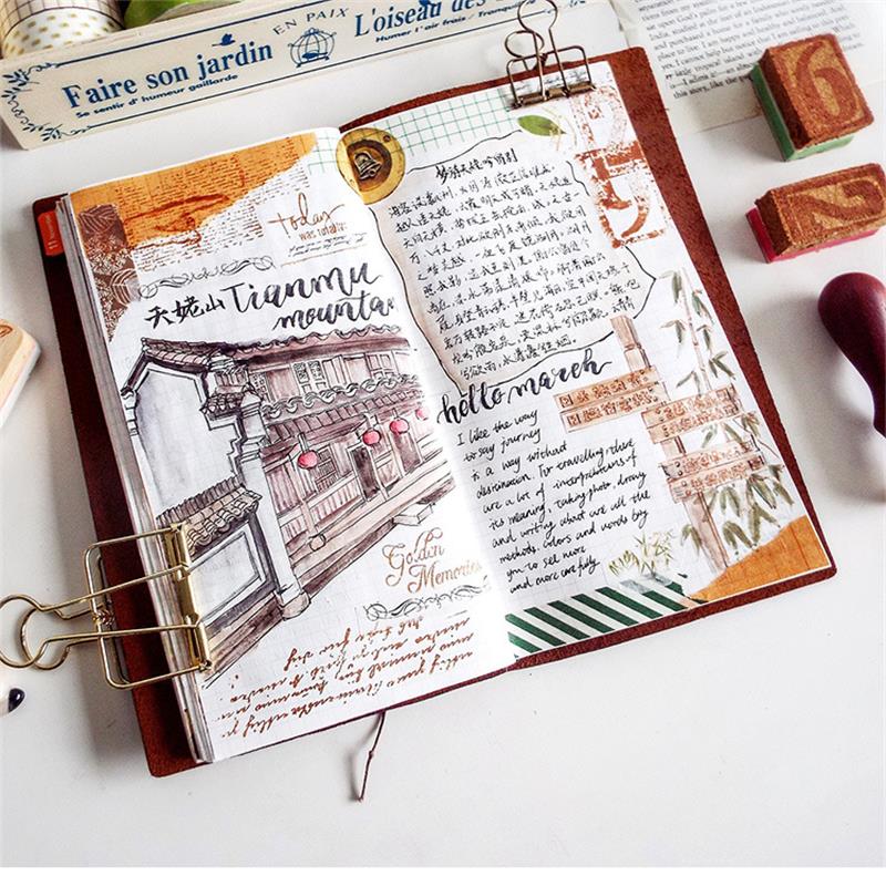 Defective Retro Leather Cover  - Leather Work Notepad ulasan dan harga