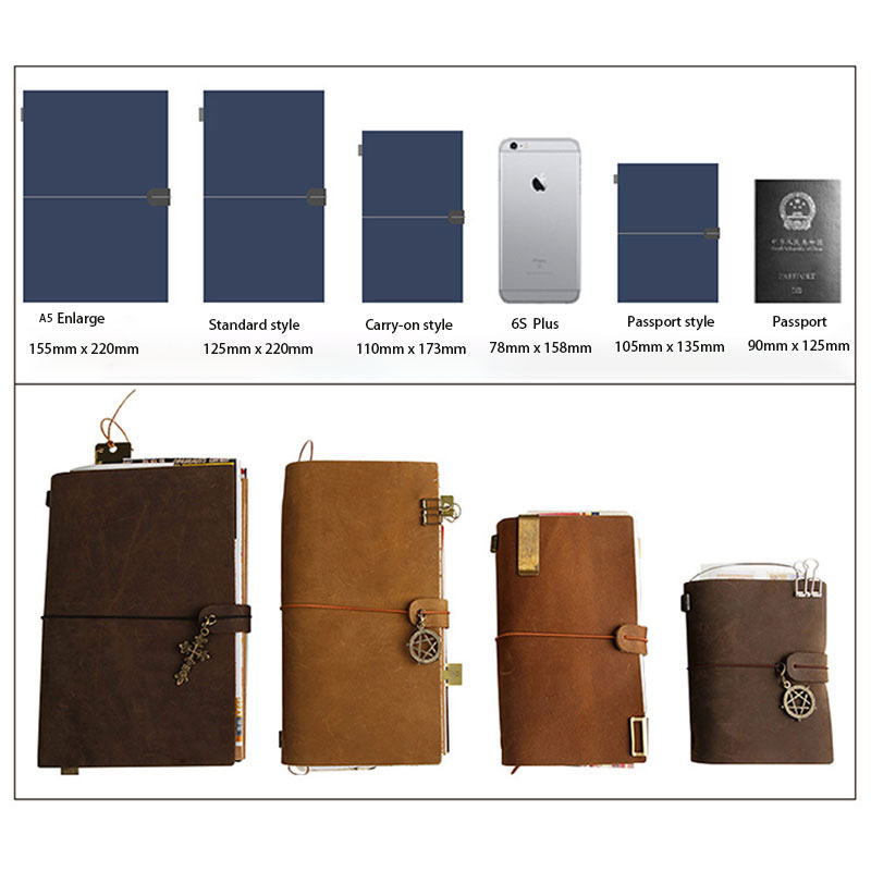Defective Retro Leather Cover  - Leather Work Notepad ulasan dan harga