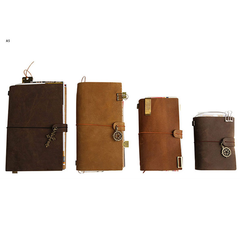 Defective Retro Leather Cover  - Leather Work Notepad ulasan dan harga