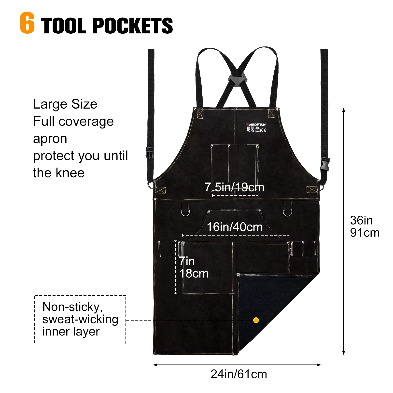 ARCCAPTAIN Leather Welding Wor - Leatherworking Equipment ulasan dan harga