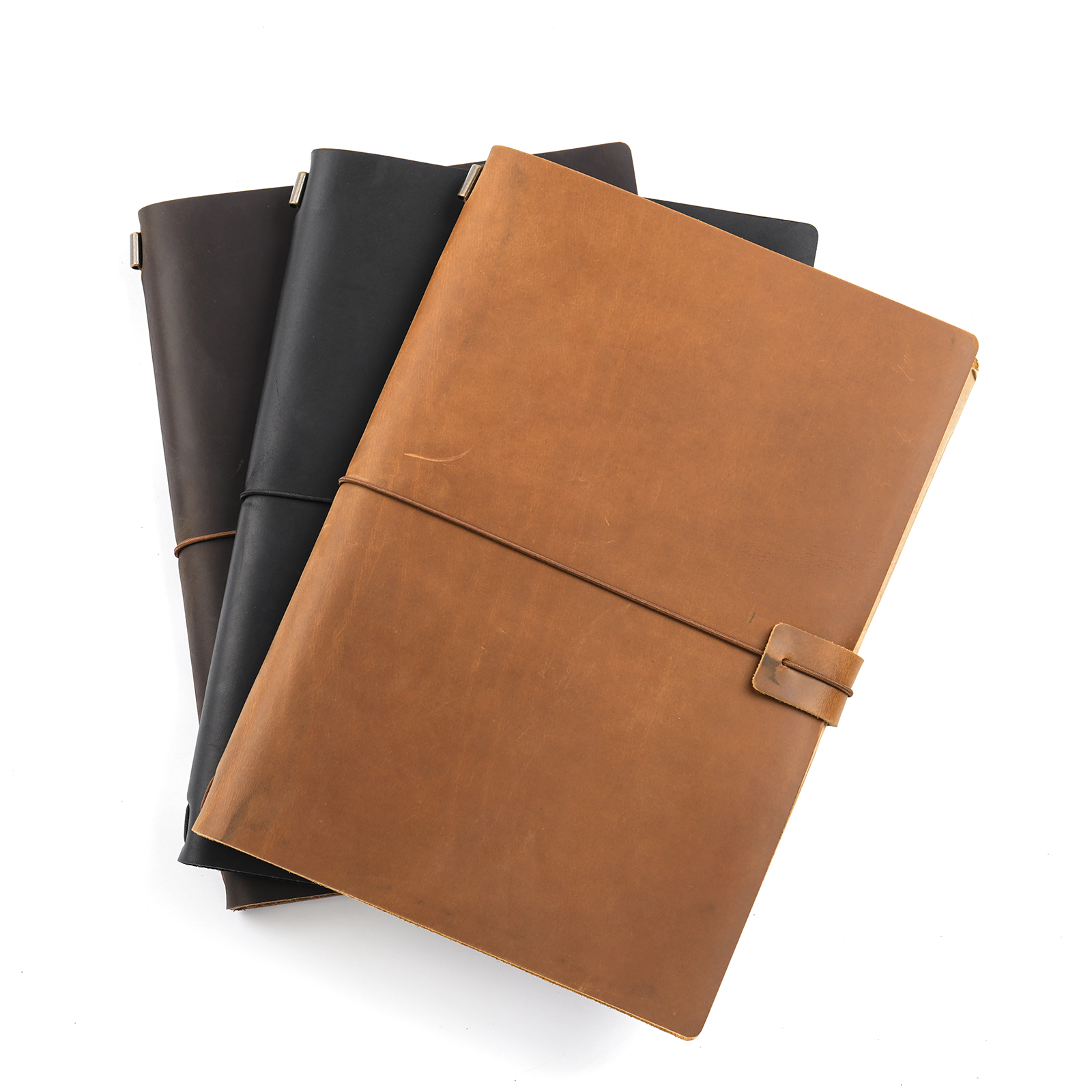 Handmade B5 Genuine Leather Tr - Leather Work Notepad ulasan dan harga