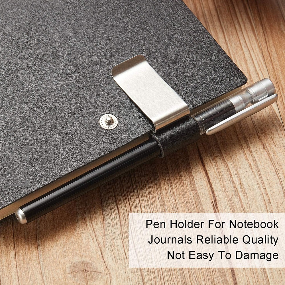 Handmade Leather Brass Stainle - Leather Work Notepad ulasan dan harga