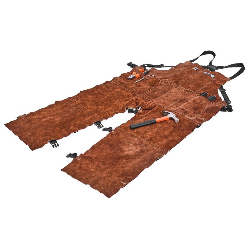 Welding apron with split leg,  - Leatherwork Apron ulasan dan harga