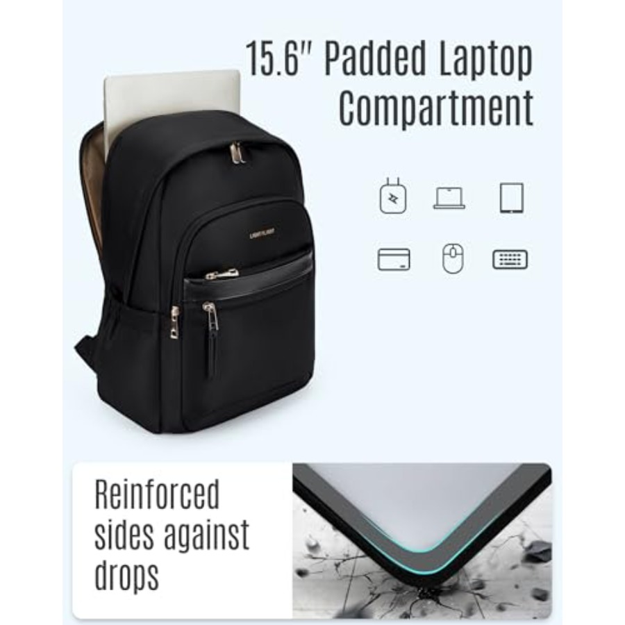Travel Backpack for Women, 15. - Leather Work Womens Backpack ulasan dan harga