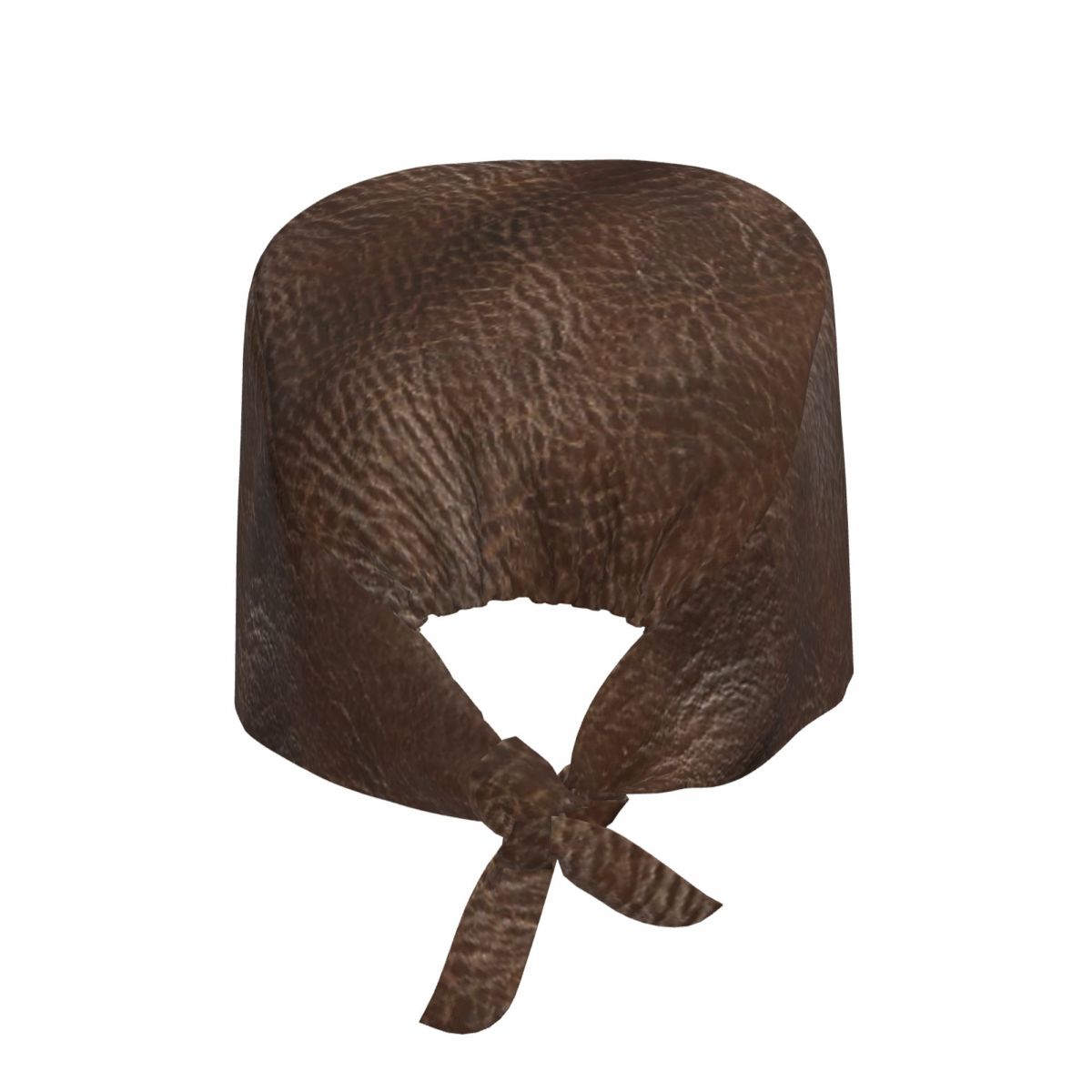 Dark Brown Leather Effect Mate - Leather Work Hat ulasan dan harga