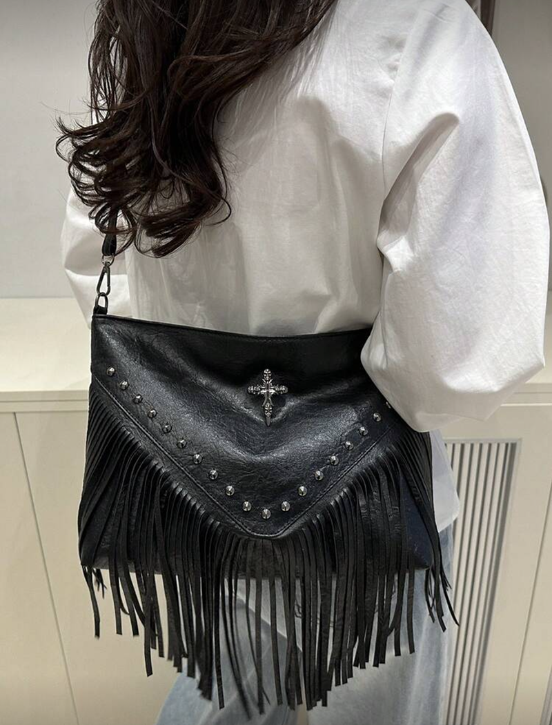 Fashionable Retro Leather Cros - Leather Work Womens Backpack ulasan dan harga