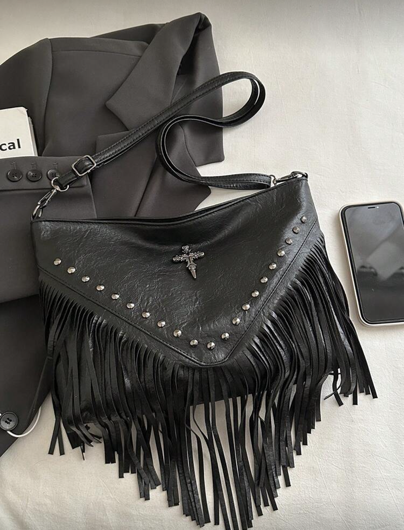 Fashionable Retro Leather Cros - Leather Work Womens Backpack ulasan dan harga