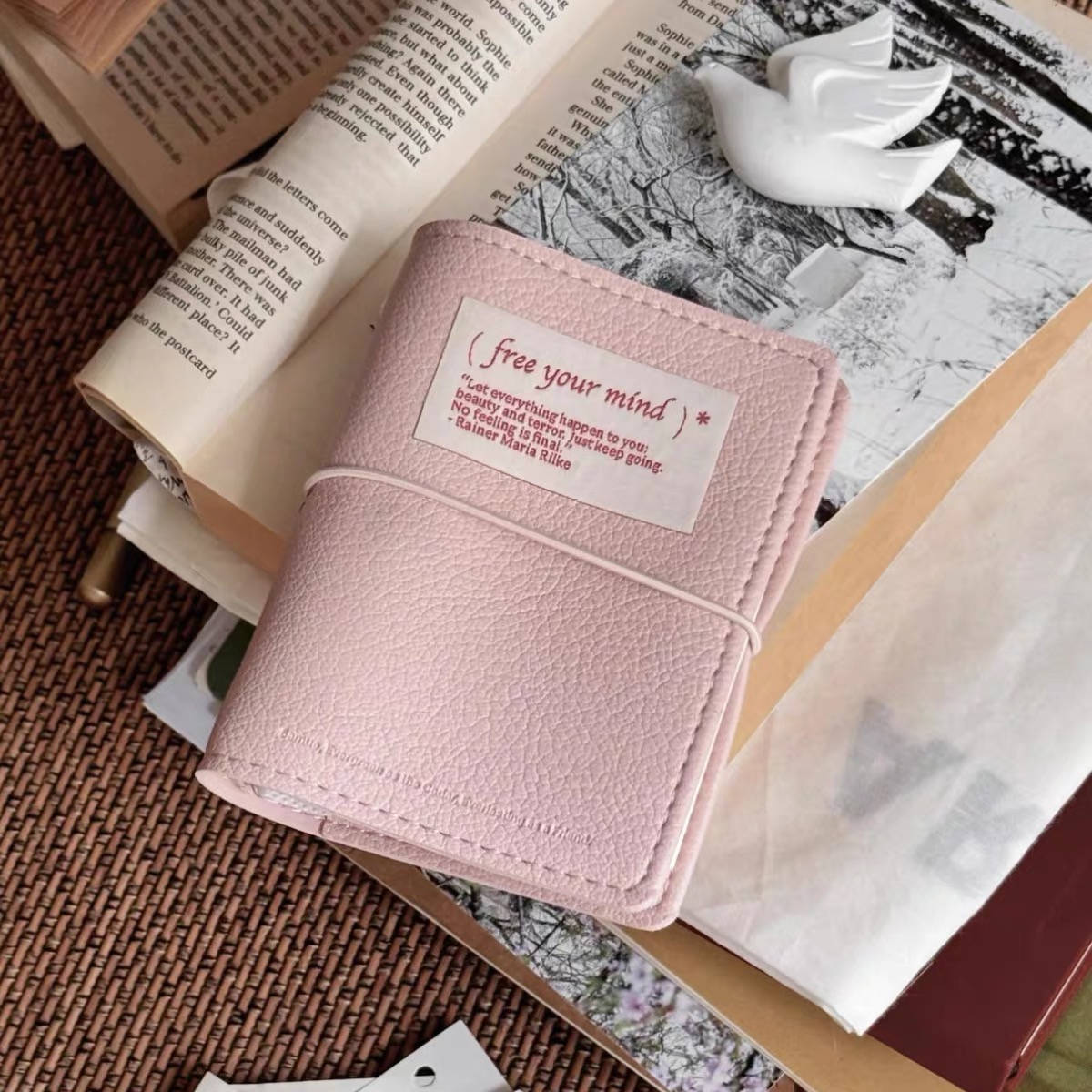 M5 Soft leather Binder Noteboo - Leather Work Notepad ulasan dan harga