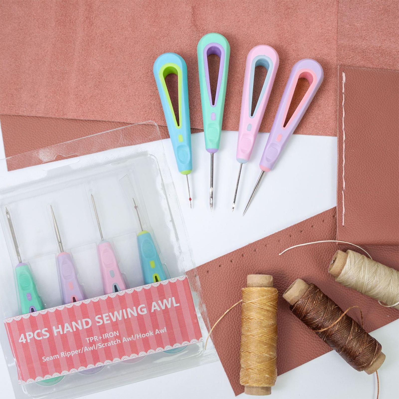 Leather Sewing Kit 4 Pieces St - Leatherwork Thread ulasan dan harga