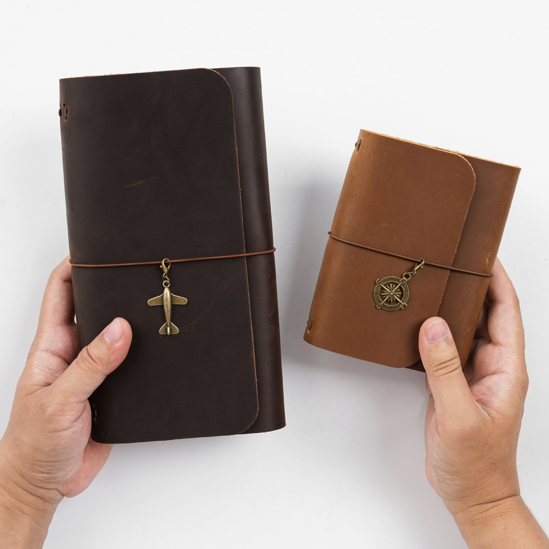 New Arrival Triple Fold TN Tra - Leather Work Notepad ulasan dan harga