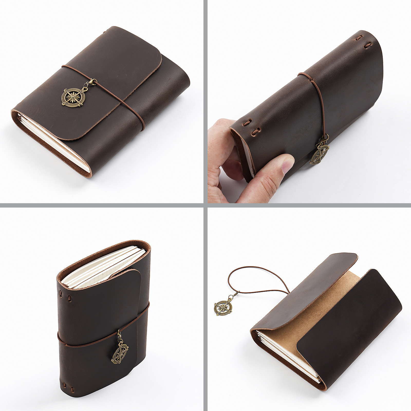 New Arrival Triple Fold TN Tra - Leather Work Notepad ulasan dan harga
