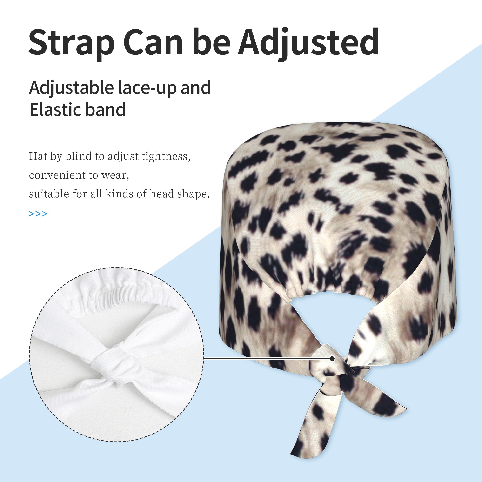 Custom Adjustable Faux Animal  - Leather Work Hat ulasan dan harga