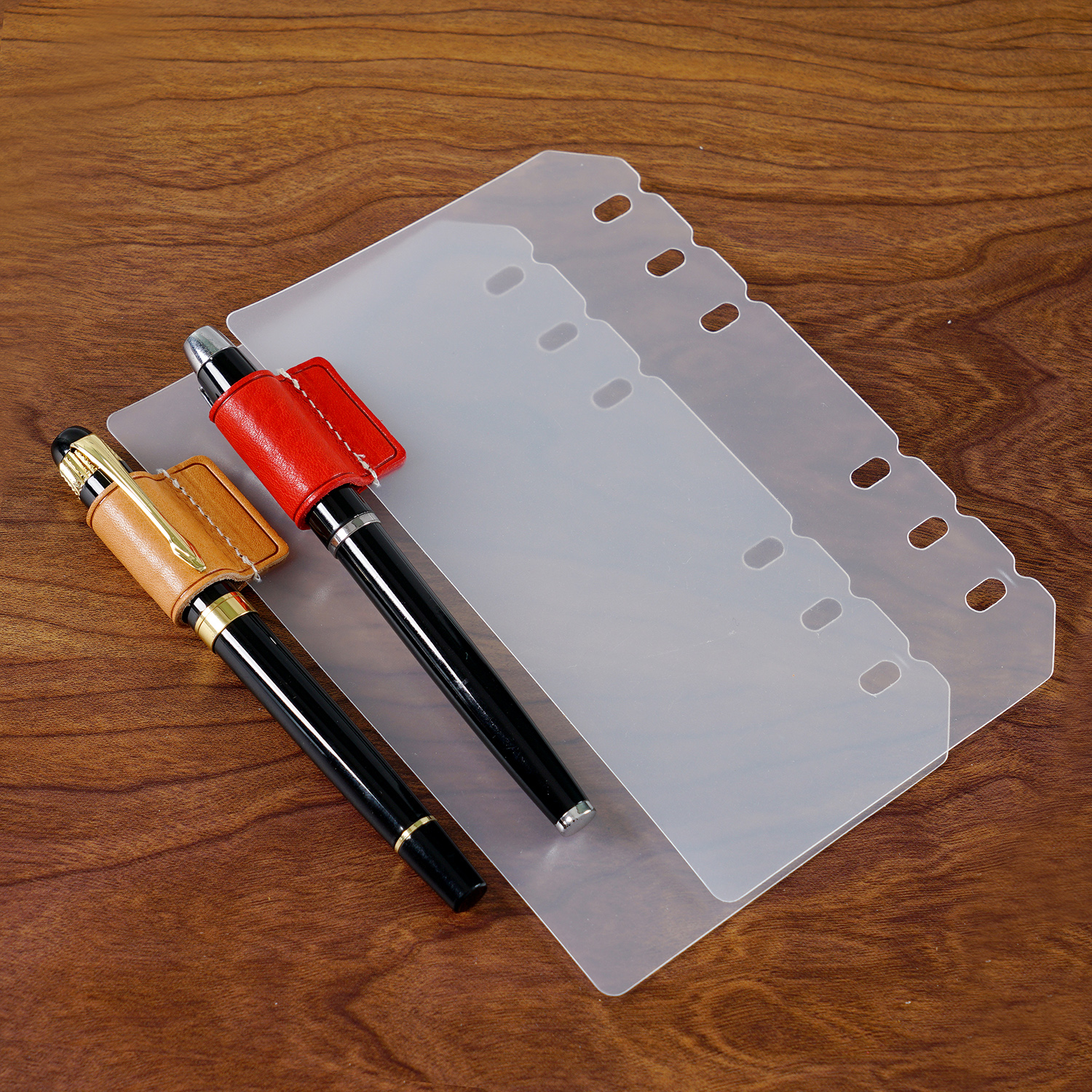 Creative PP Binder Dividers wi - Leather Work Notepad ulasan dan harga