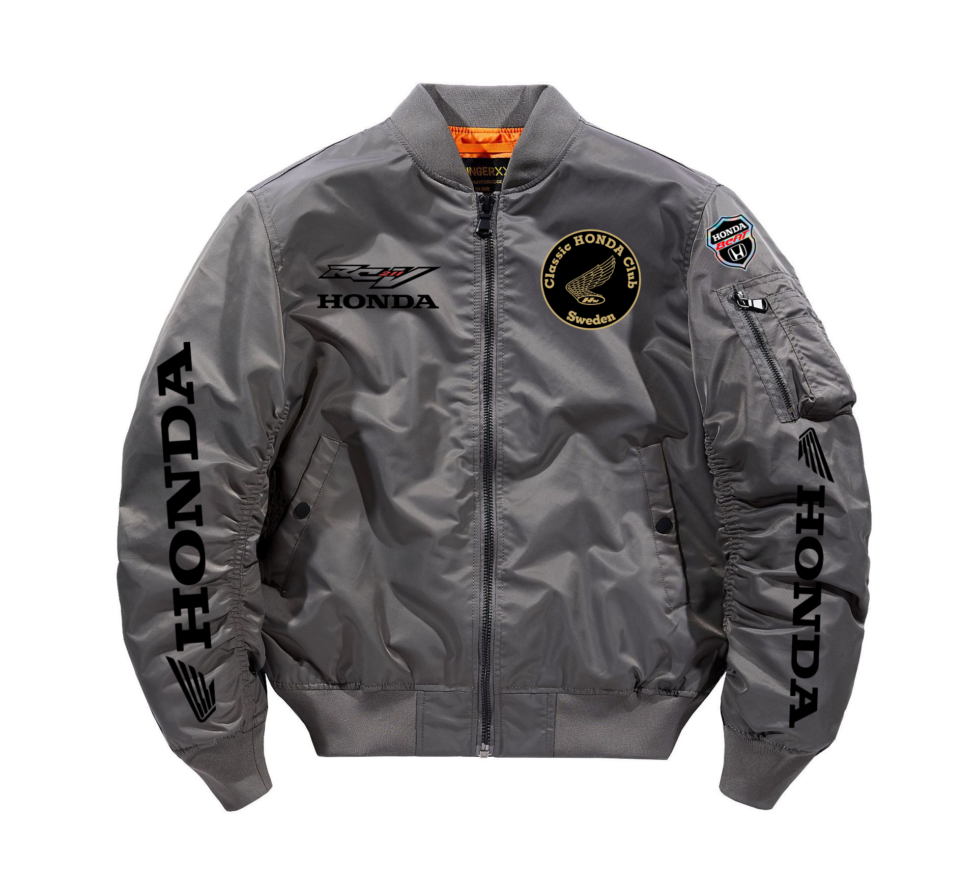 Honda new men's jacket casual  - Leather Work Jacket Mens ulasan dan harga