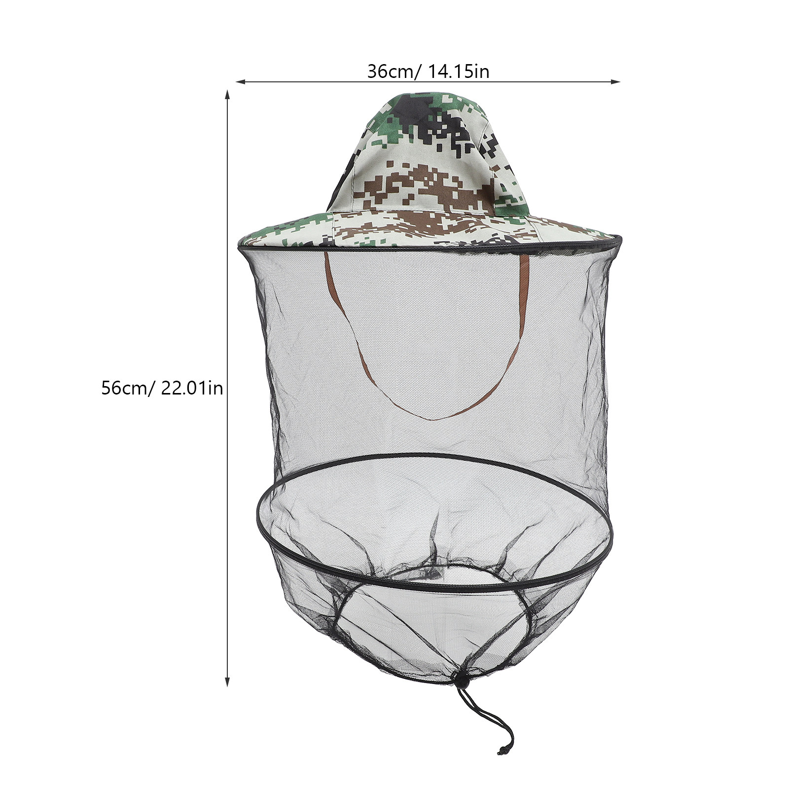 2Pcs Fishing Head Net Hat Extr - Leather Work Hat ulasan dan harga
