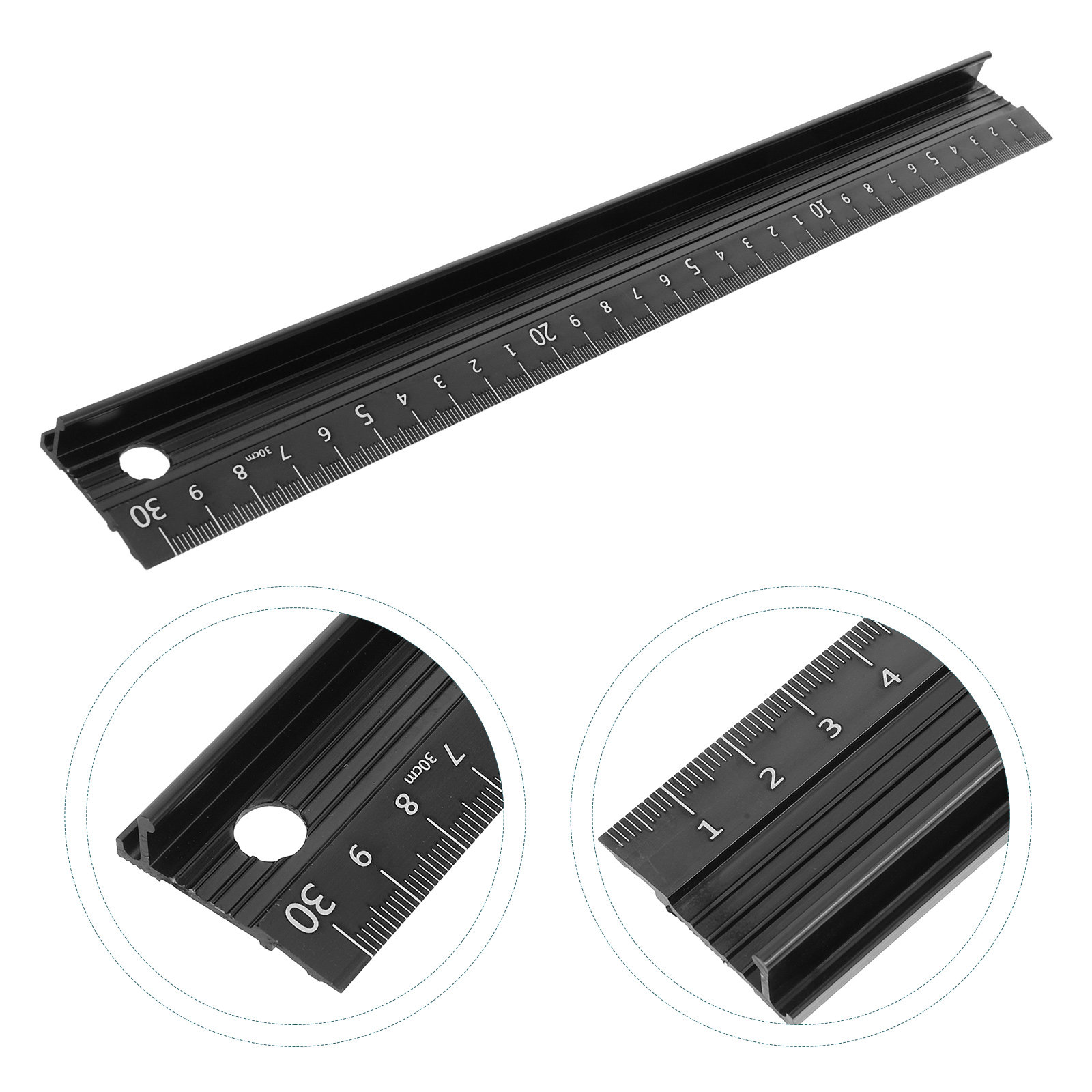 Sturdy L Shaped Metal Ruler fo - Leatherworking Guide ulasan dan harga