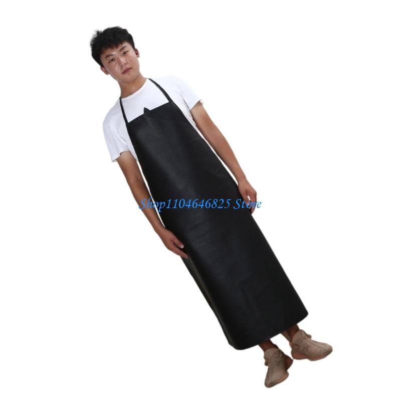 Reinforced PU Leather Work Apr - Leatherwork Apron ulasan dan harga