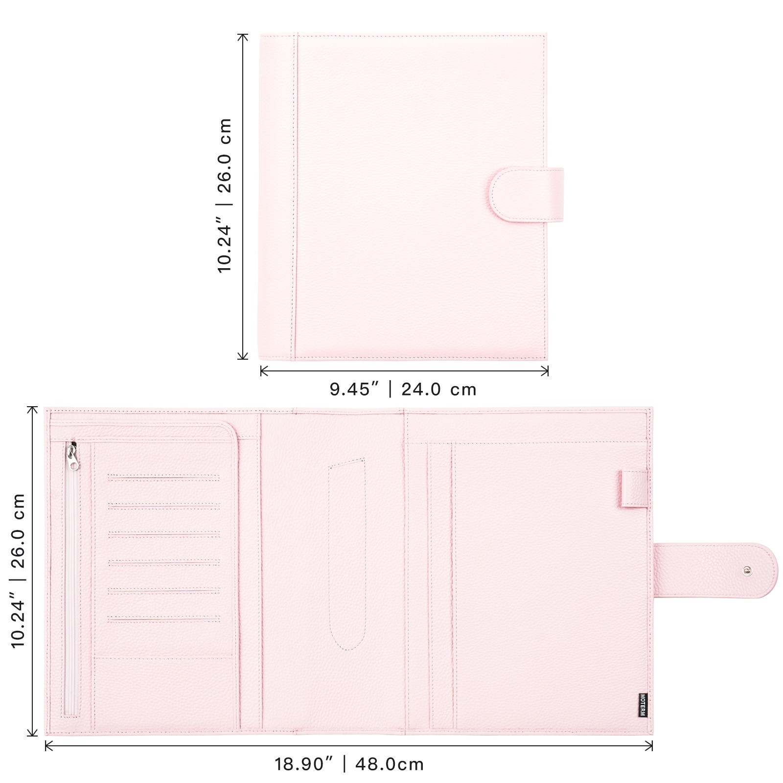 Moterm Genuine Leather Discbou - Leather Work Notepad ulasan dan harga