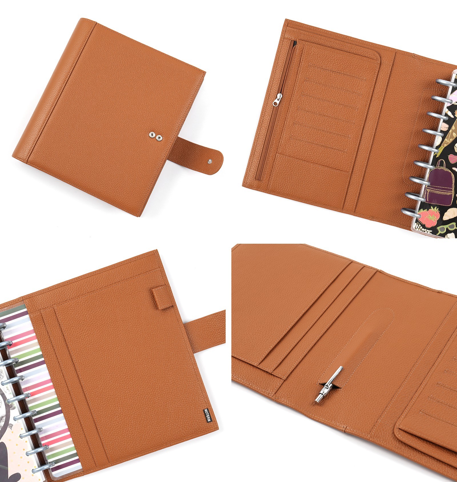 Moterm Genuine Leather Discbou - Leather Work Notepad ulasan dan harga