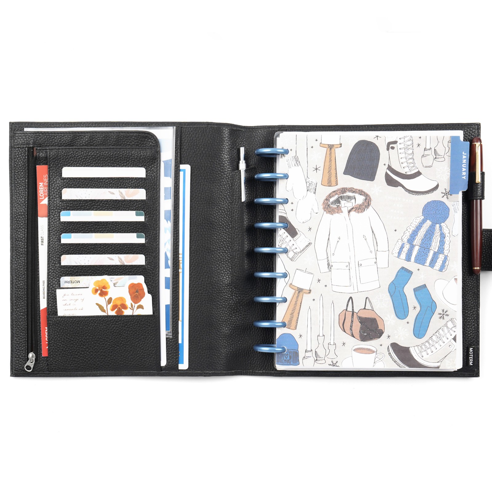 Moterm Genuine Leather Discbou - Leather Work Notepad ulasan dan harga