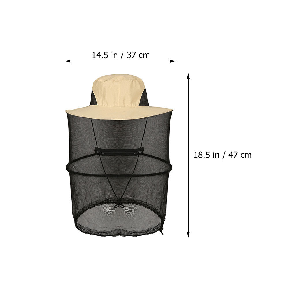 Professional Mosquito Repellen - Leather Work Hat ulasan dan harga