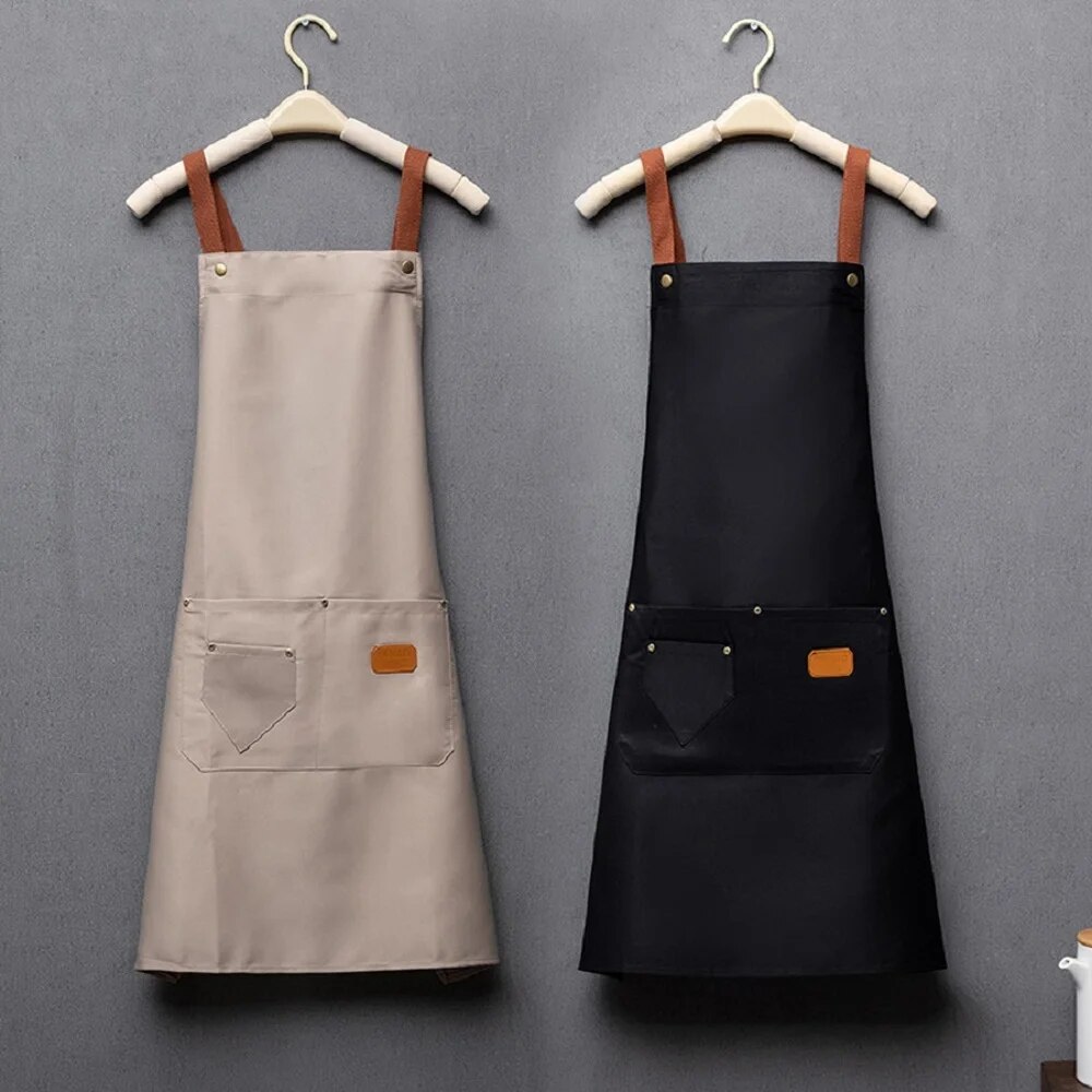 1pcs New Fashion Kitchen Apron - Leatherwork Apron ulasan dan harga