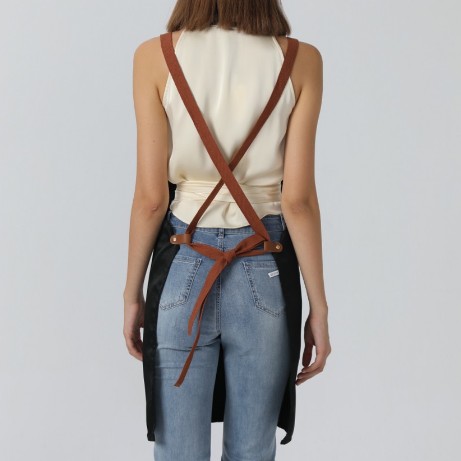 1pcs New Fashion Kitchen Apron - Leatherwork Apron ulasan dan harga
