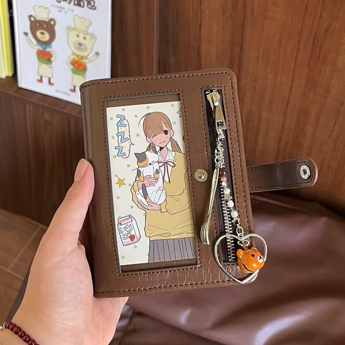 Retro Brown A7 Leather Loose L - Leather Work Notepad ulasan dan harga