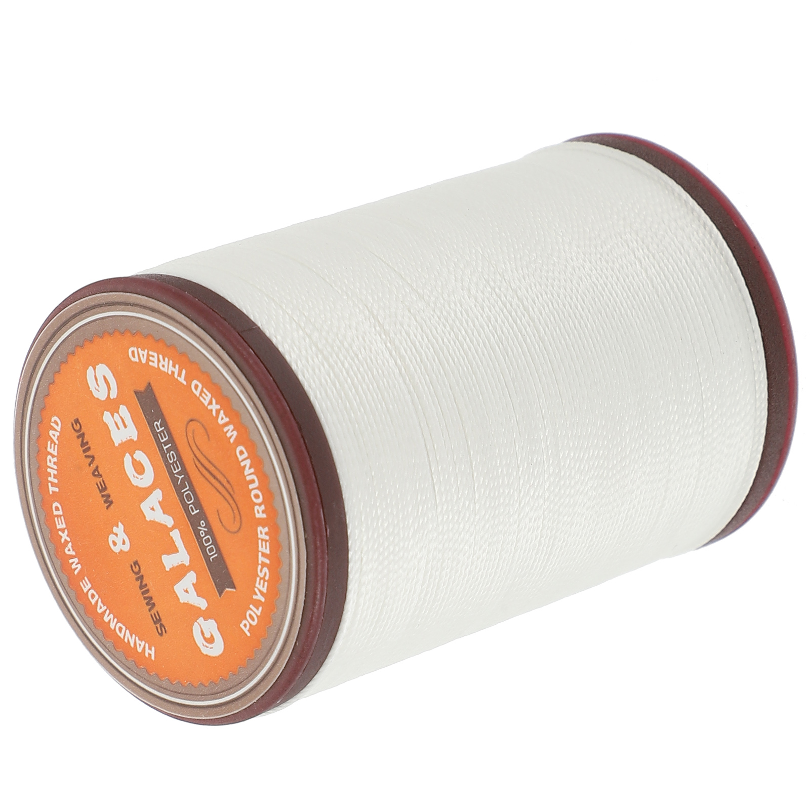 1PC 0.45mm Round Waxed Thread  - Leatherwork Thread ulasan dan harga